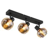 Globo 54309-3B - Spot svetiljka TOKKI 3xE14/40W/230V crna