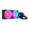 NZXT vodni hladilnik Kraken 280 ELITE RGB / 2x140mm RGB ventilator / 4-pin PWM / LCD zaslon / 6 let