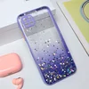 TERACELL Maska Frame Glitter za Huawei P40 Lite ljubičasta
