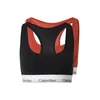Calvin Klein Underwear Nedrček  oranžno rdeča / črna / bela