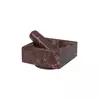 Ferm Living možnar iz marmorja 8,5 x 13 x 13 cm