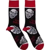 Iron Maiden Nogavice Eddie Skulls Black 36-40