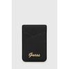 Guess Wallet Card Slot GUWMSSASLBK MagSafe Saffiano black (GUWMSSASLBK)