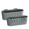 Prosperplast Saksija Boardee Hook Z400, Siva
