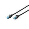 Digitus DK-1532-010/BL omrežni kabel Črna 1 m Cat5e SF/UTP (S-FTP)