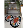 Opviq Set 2 prostirke za kupatilo Šareni