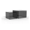 Sive steklene mizice v kompletu 2 ks 50x50 cm Dice – Actona