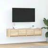 TV ormarići 2kom boja hrasta 60x31x25,5 cm konstruiranog drva