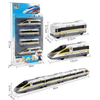 CAB Toys Vlakec za otroke 4 deli zlat