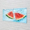 tulup.si Slika na steklu Lubenica vode 100x50 cm 2 obešalnika