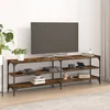 TV ormarić boja dimljenog hrasta 160x30x50 cm konstruirano drvo