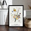 4262SYHKANDINSKY-022 Višenamensko Dekorativno Okvirno Slikarstvo