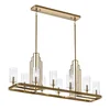 Quintiesse QN-KIMROSE10-BNB - Luster na stalku KIMROSE 10xE14/40W/230V zlatan