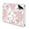 tulup.si Pokrov za radiator PVC Hibiskus bledo roza 90x60 cm