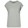 Womens T-Shirt Extended Shoulder Tee - Mint