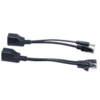 POE Spliter kabl POE-INJ-SPLIT 12V (RJ45 Input) , 1Pair (POE Splitter+POE Injektor)