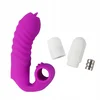 shumee Silikonski vibrator za prste, vodoodporen, brezžični, tihi, vijoličen