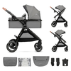 Kinderkraft esme kolica za bebe 2u1 gray ( ksesme00gry2000 )