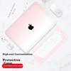 DiYiGongFang Zaštitna maska za Apple MacBook Air 15.3 M2/M3/M4/M5, Roze