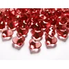 PartyDeco Kristalni srčki rdeče barve 21mm