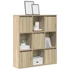 Regal za knjige boja hrasta 89x24x101,5cm od konstruiranog drva