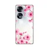 Silikonska maska za Huawei Honor 70 Rose flowers Print Skin providna