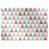 Decormat Podloga za stol Colorful triangles 140x100 cm 15 cm