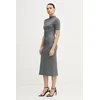 Obleka Tommy Hilfiger črna barva, WW0WW49390