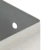 Vidaxl vidaXL Podstavki za stebre, 4 kosi, pocinkana kovina, 141 mm