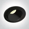 UGRADBENA SVJETILJKA/LED 8W/3000K/850lm/230V IP54 TRIAC DIMM CRNA