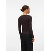 Vero Moda Top Chloe 10306897 Rjava Slim Fit