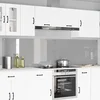 Kuhinjski zid 2 pcs Svijetlo siva 120 x 60 cm