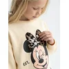 Sinsay - Crewneck dukserica sa printom i šljokičastom aplikacijom Minnie Mouse - šareno
