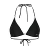 Karl Lagerfeld Bikini zgornji del črna/bela