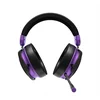Dark Pro?ect bežične slušalice (2,4 Ghz&Bt) slušalice za igre Sono sa mikrofonom, 53 mm neodimi?umski dra?ver, crna/ljubičasta