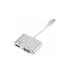 Stars Solutions Adapter, USB - C na HDMI, VGA, Sivi