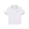 Boss Polo majica J25P26 S Bela Regular Fit