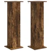 Stalak za biljke 2 pcs Dimljeni hrast 30,5 x 30 x 100,5 cm