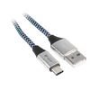 slomart USB-C polnilni kabel 1m, črno-modra