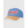 Donut Outline Snapback Cap blue