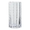 Siva steklena vaza (višina 20 cm) – House Nordic