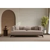ATELIER DEL SOFA Sofa sa 3 sedišta Hera Cream Black