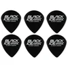 DAddario Planet Waves Duralin Black Ice Light 6 Pack