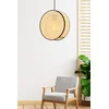 Opviq Luster Big Drum Hazeran, 35x9cm, Krem-crni