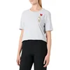 Love Moschino Ženska majica W4F1584M3876-A966, Siva