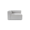 ATELIER DEL SOFA Fotelja Fora L1 Light Grey