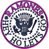 Ramones Hey Ho Lets Go V. 1 Iron-On Patch