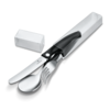 Victorinox 6.7192.F3 Set 3v1 - nazobčan nož, žlica in vilica