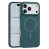 Rigid Silicone MagSafe maska za iPhone 17 Pro – zelena