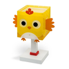 Dalber 64641 - Dečija lampica LITTLE CHICKEN 1xE14/8W/230V